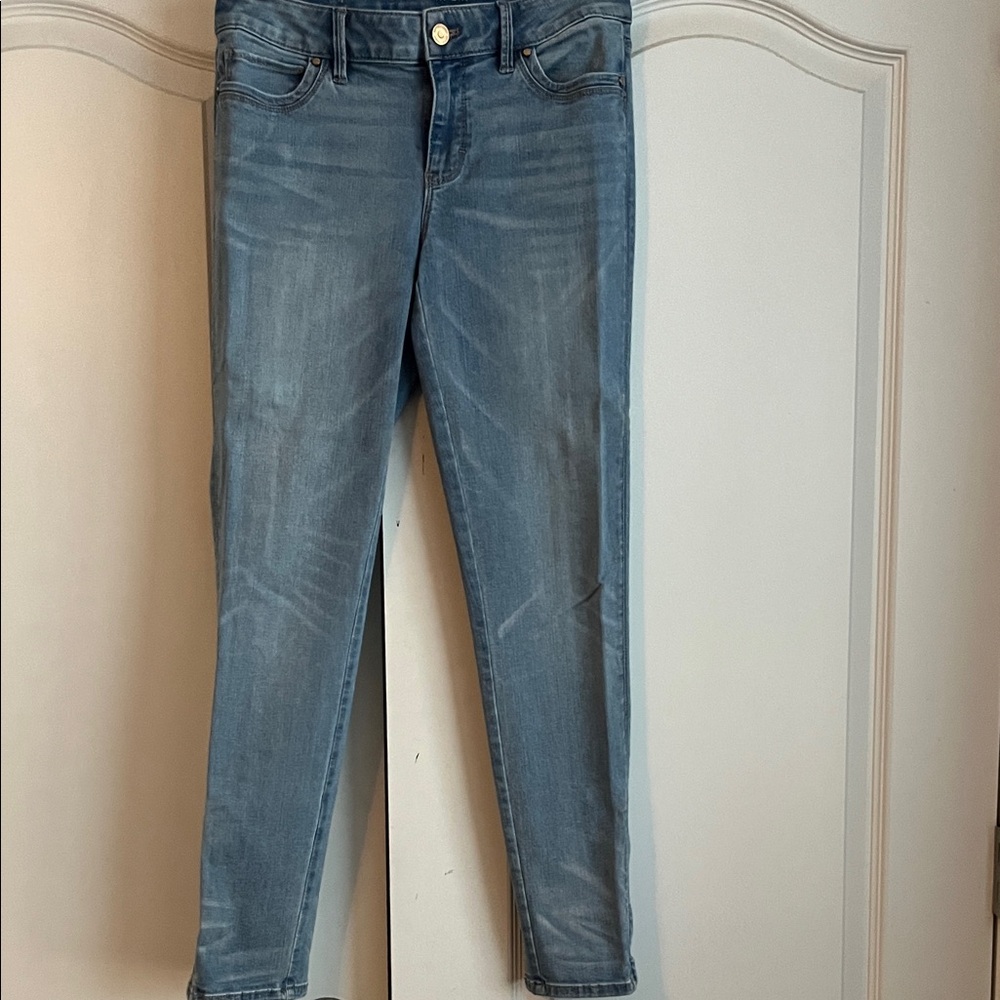 White House Black Market Light Blue Skinny Jeans